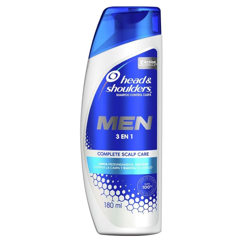 Head&shoulders Shampu 3 En 1 For Men X 180 Ml