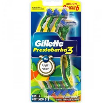 Gillette Prestobarba 3 Lleve 8 Pague 6