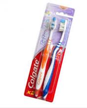 Cepillo Dental Colgate Zig Zag Extra Alcance X 2