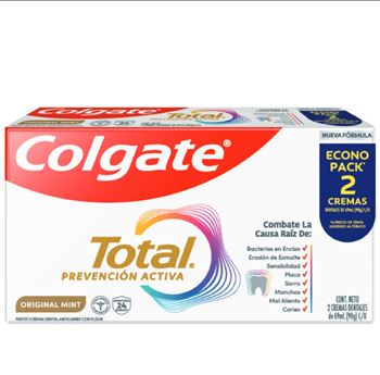 Colgate Total Prevencion Activa X 2 90 G
