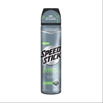 Speed Stick Aerosol Zero X 2 Unidades