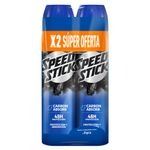 Speed Stick Aerosol Carbon Absorb* X 2 Unidades