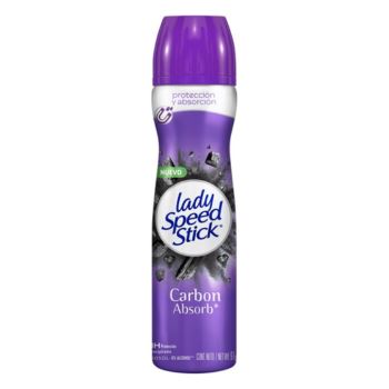Pack Lady Speed Stick Aerosol Carbon Absorb* X 2 Unidades