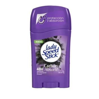 Barra Lady Speed Stick Carbon Absorb* X 2 Unidades