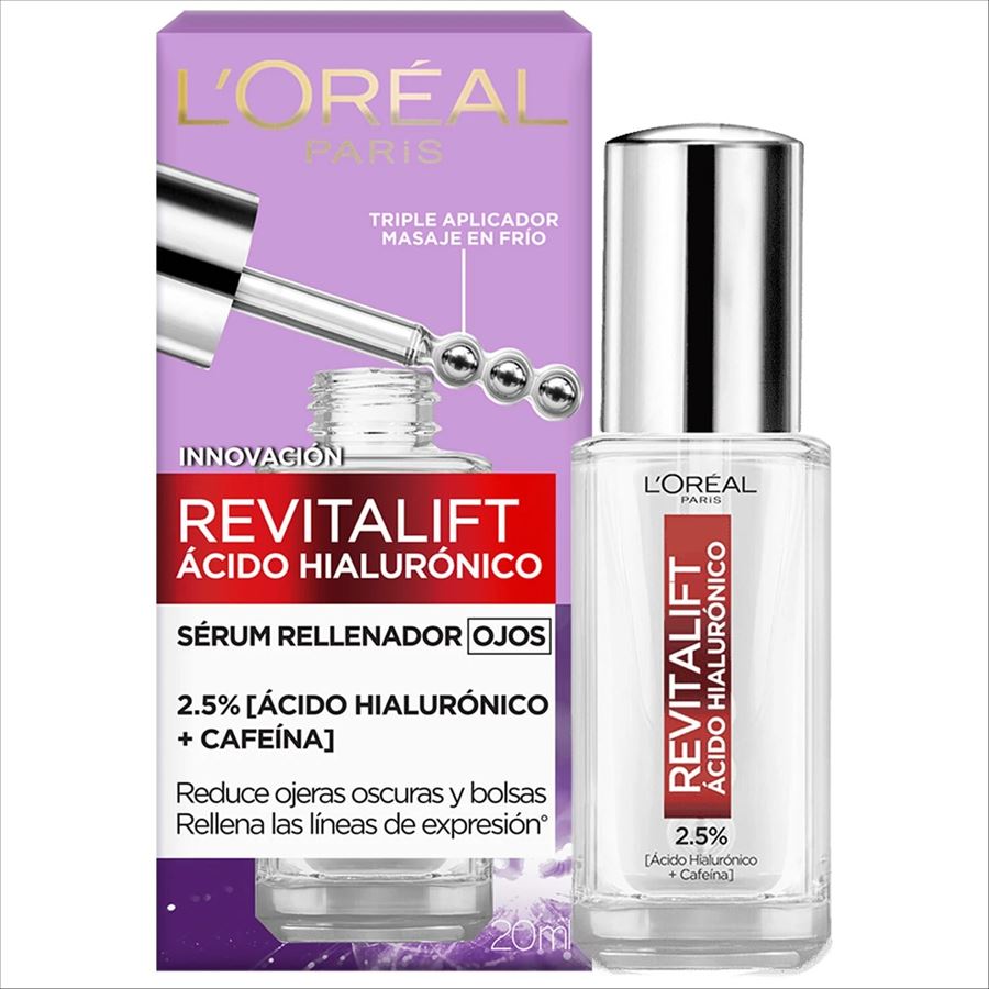 Loreal Revitalift Acido Hialuronico Serum Ojos X 20 Ml