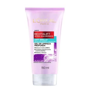Loreal Revitalift Ah Gel De Limpieza Anti Brillo X 150 Ml