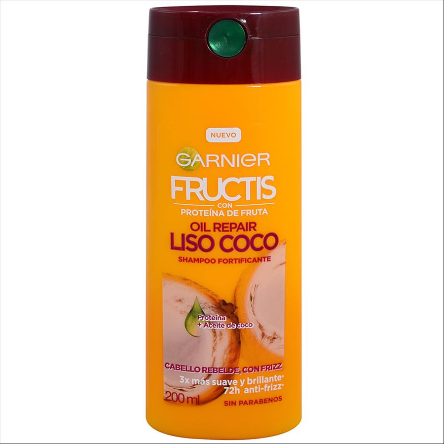 Fructis Shampo Liso Coco X 200 Ml