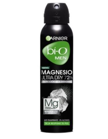 Bio Desodorante En Aerosol Magnesio Ultra Dry Hombre