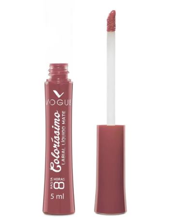 Vogue Labial Colorissimo Liquido 8hs Mate - Canela