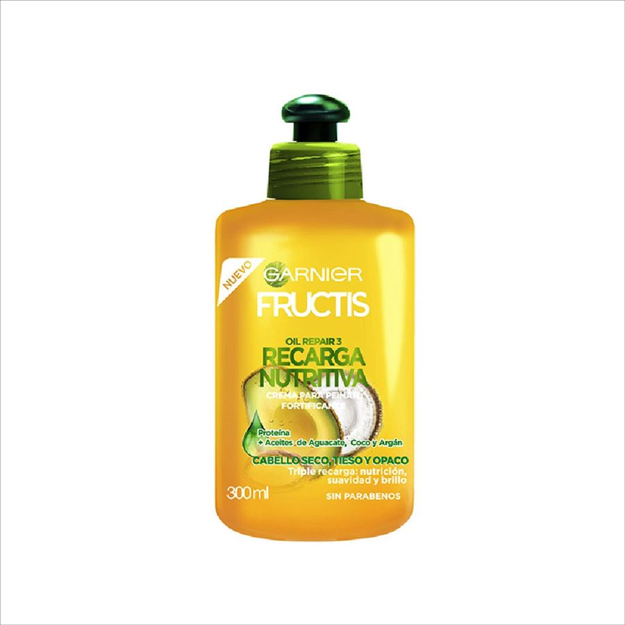 Fructis Crema De Peinar Nutritiva X 300 Ml