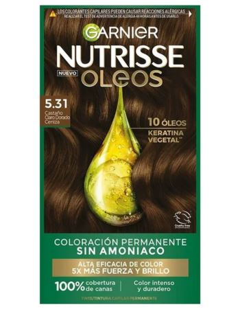 Tinta Nutrisse Oleos S/amoniaco 531 Cast/claro/caoba/dorado