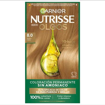 Tinta Nutrisse Oleos S/amoniaco Rubio Claro -8.0