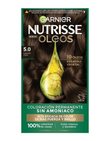Tinta Nutrisse Oleos S/amoniaco Castaño Claro-5.0