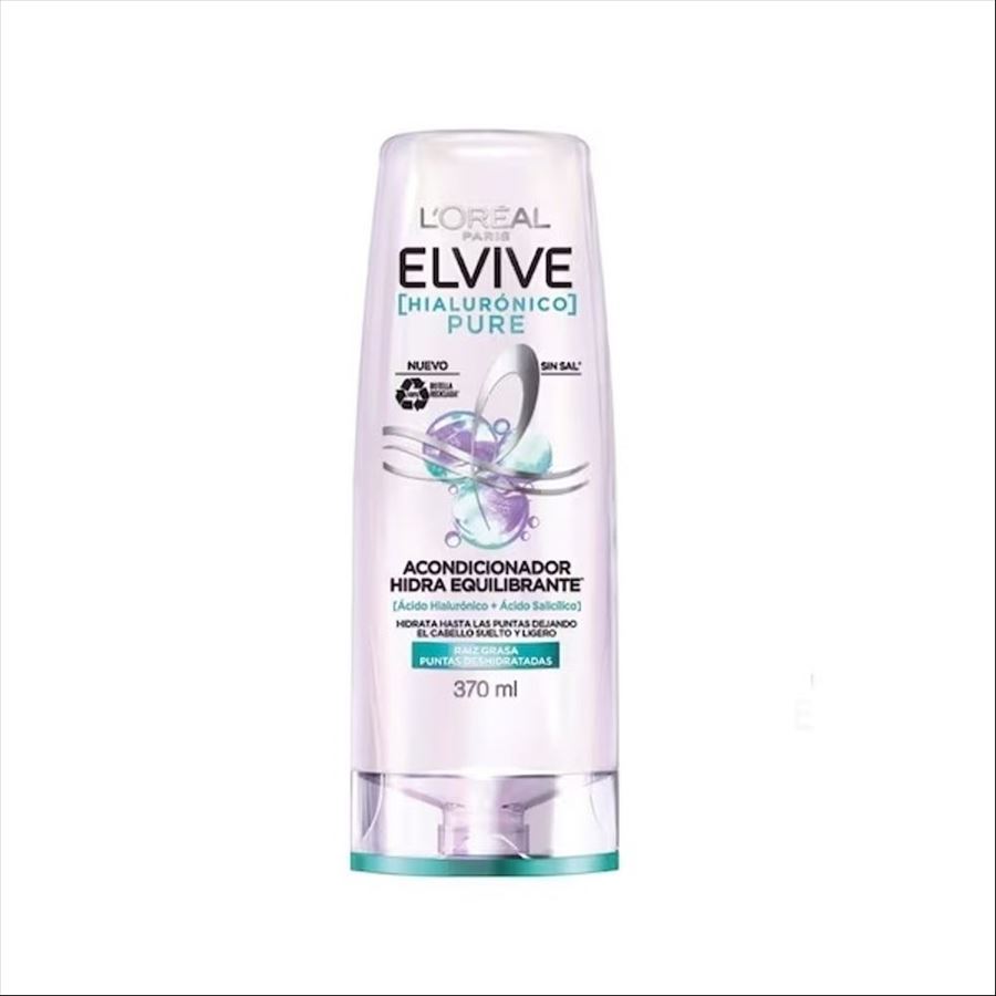 Elvive Acondicionador Hialuronico Pure X 370 Ml