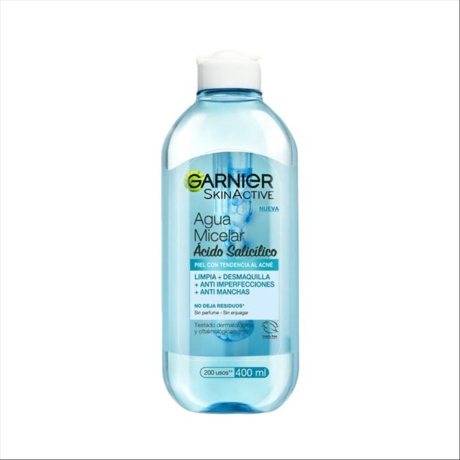Garnier Agua Micelar Express Aclara Anti Acne X 400 Ml