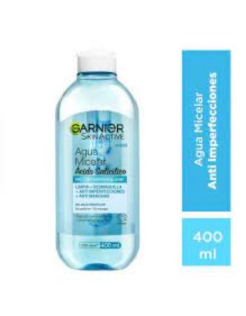 Garnier Express Aclara Anti Acne Agua  Micelar X 400 Ml
