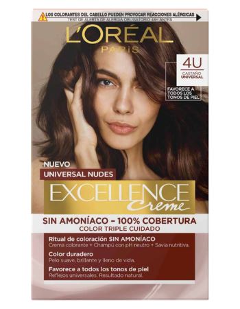 Excellence Nudes S/amoniaco - 4u Castaño