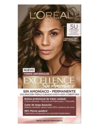 Excellence Nudes S/amoniaco - 5u Castaño Claro