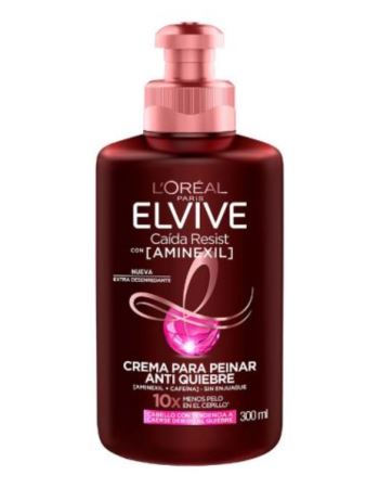 Elvive Crema De Peinar Caida Resist Con Aminexil X 300 Ml