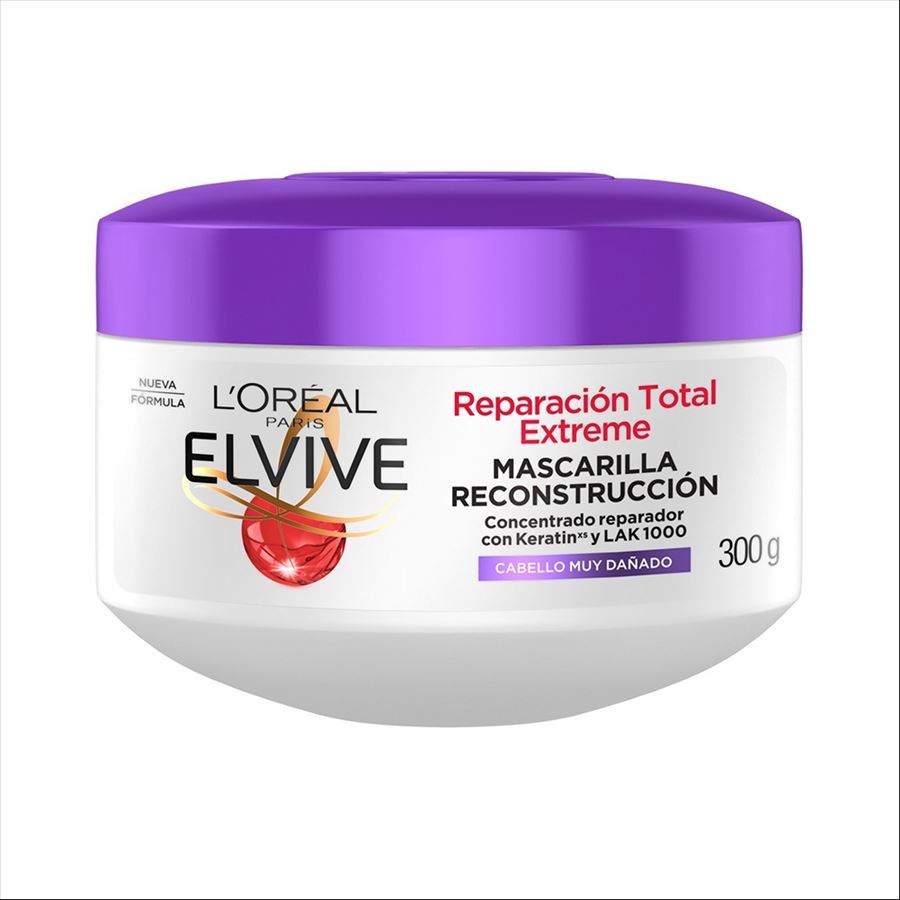 Elvive Baño De Crema Reparacion Total Extreme X 300 Gr