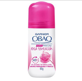 Obao Rollon Desodorante Antitranspirante Dama Rosa X 65 G