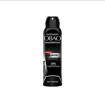 Obao Men Desodorante En Aerosol Black X 150 Gr