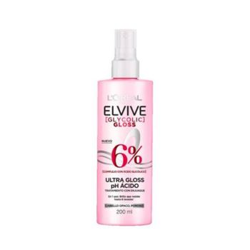 Elvive Tratamiento Brillo C/acido Glycolico X 200 Ml