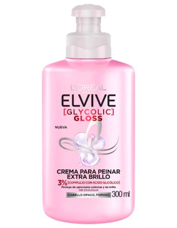 Elvive Crema Peinar Glycolic Gloss X 300 Ml