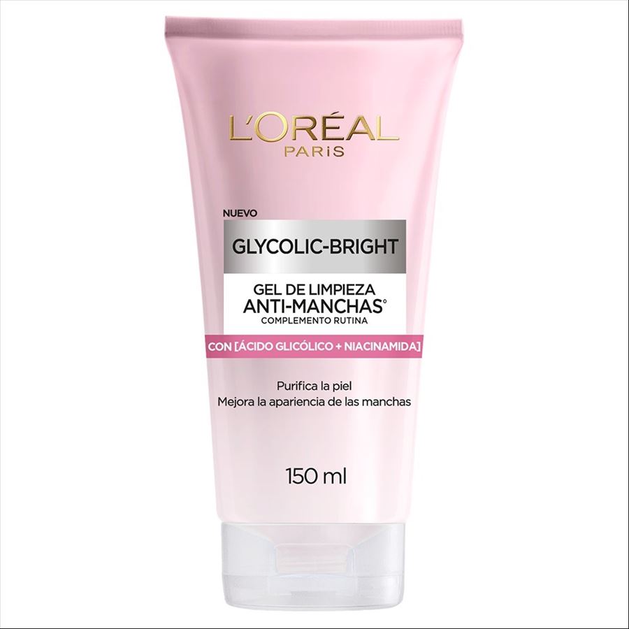 Loreal Gel De Limpieza Glycolic-bright Anti-manchas 150 Ml