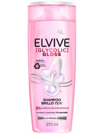 Elvive Shampoo Glycolic Gloss X 370 Ml