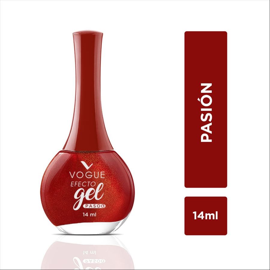 Vogue Esmalte Efecto Gel - Pasion