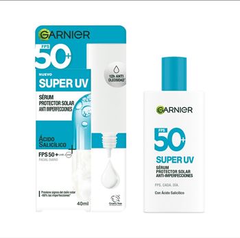 Garnier Serum Super Uv Anti Imperfecciones Fps 50+ 40ml