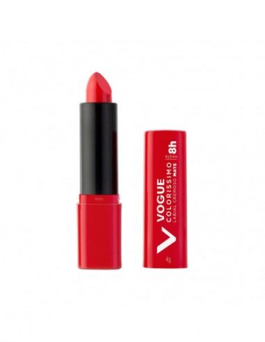 Vogue Labial Colorissimo Matte 8 Hs - Frambuesa Viva
