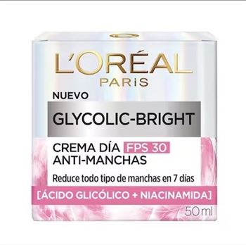 Loreal Crema Glycolic Bright Anti Manchas Fps 30