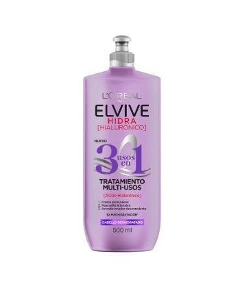 Elvive Tratamiento Hidra Hialuronico 3 En 1 X 500 Ml