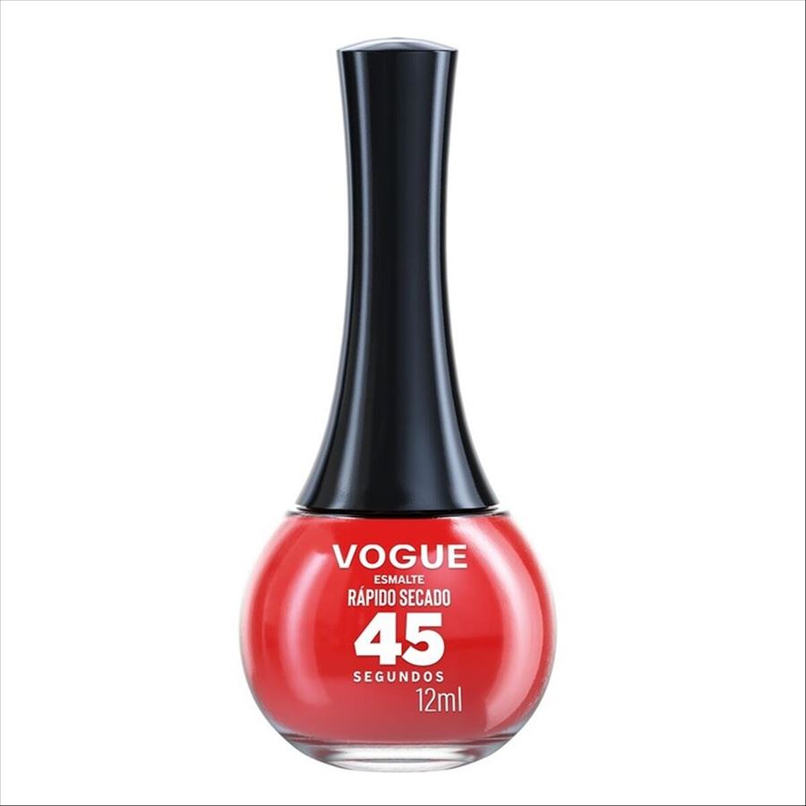 Vogue Esmalte Secado Rapido 45 Segundos - Rojo Antojo