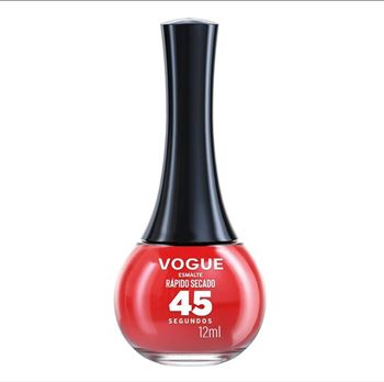 Vogue Esmalte Secado Rapido 45 Segundos - Rojo Antojo