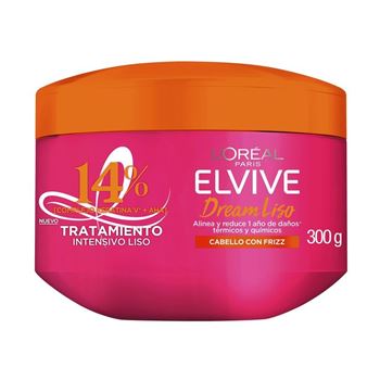 Elvive Baño De Crema Dream Liso Cabello C/frizz X 300g