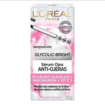 Loreal Crema Glycolic Bright Serum Anti Ojera 20 G