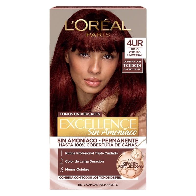Excellence Nudes S/amoniaco - 4ur Rojo Oscuro Universal