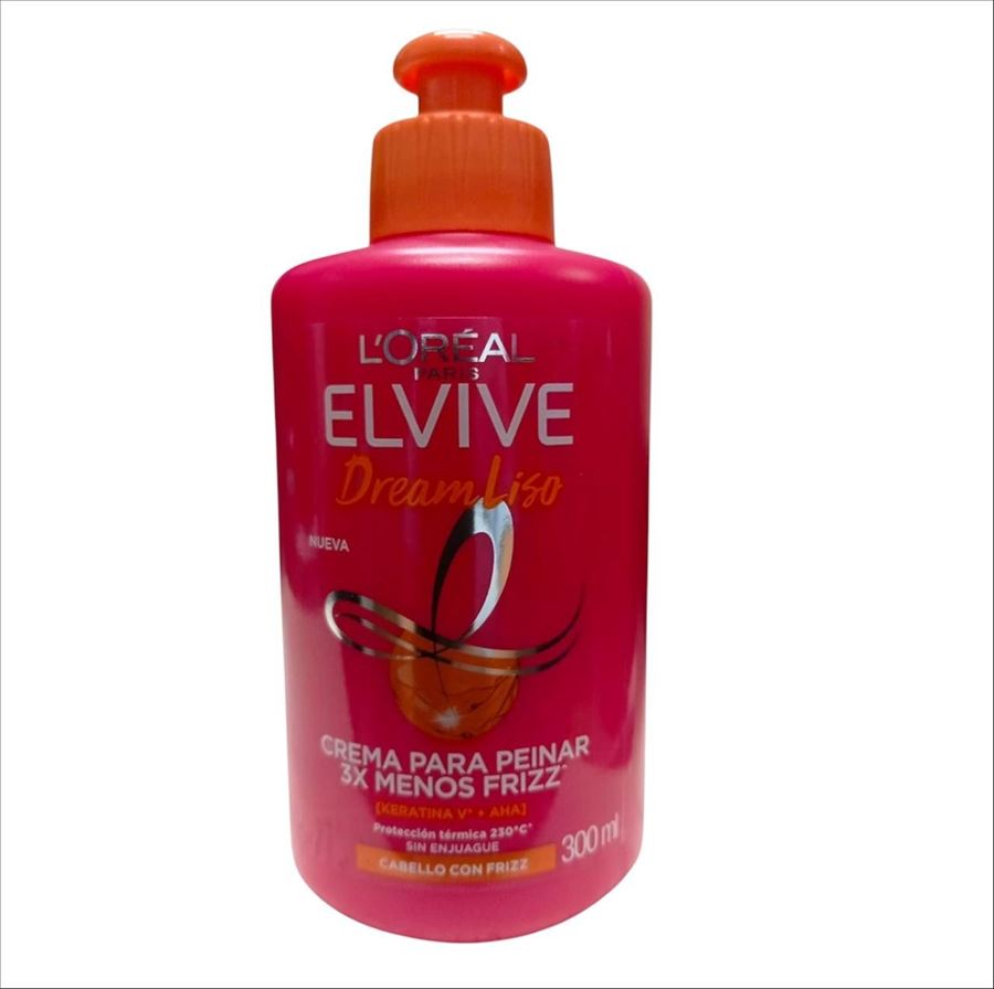 Elvive Crema De Peinar Lisos X 300 Ml
