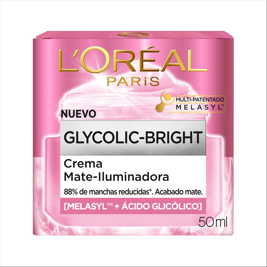 Glycolic Bright Crema Mate Iluminadora 50 Ml
