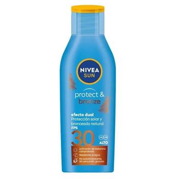 Protector Solar Nivea Protect&bronze Fps 30 X 200 Ml