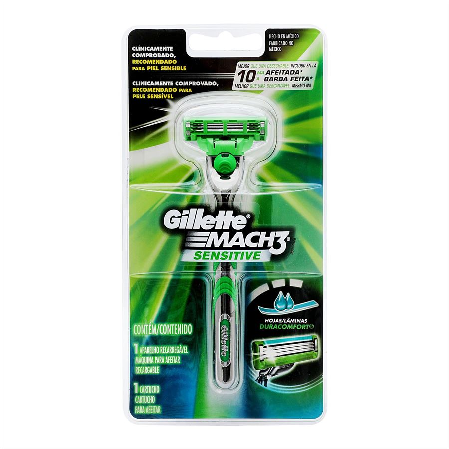 Maquina Mach 3 Sensitive C/repuesto