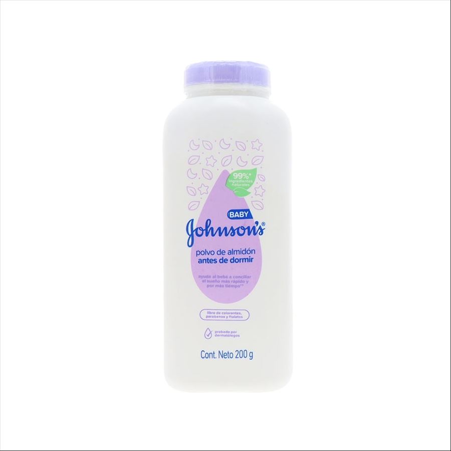 Johnson´s Baby Polvo De Almidon Antes De Dormir X 200 Gr