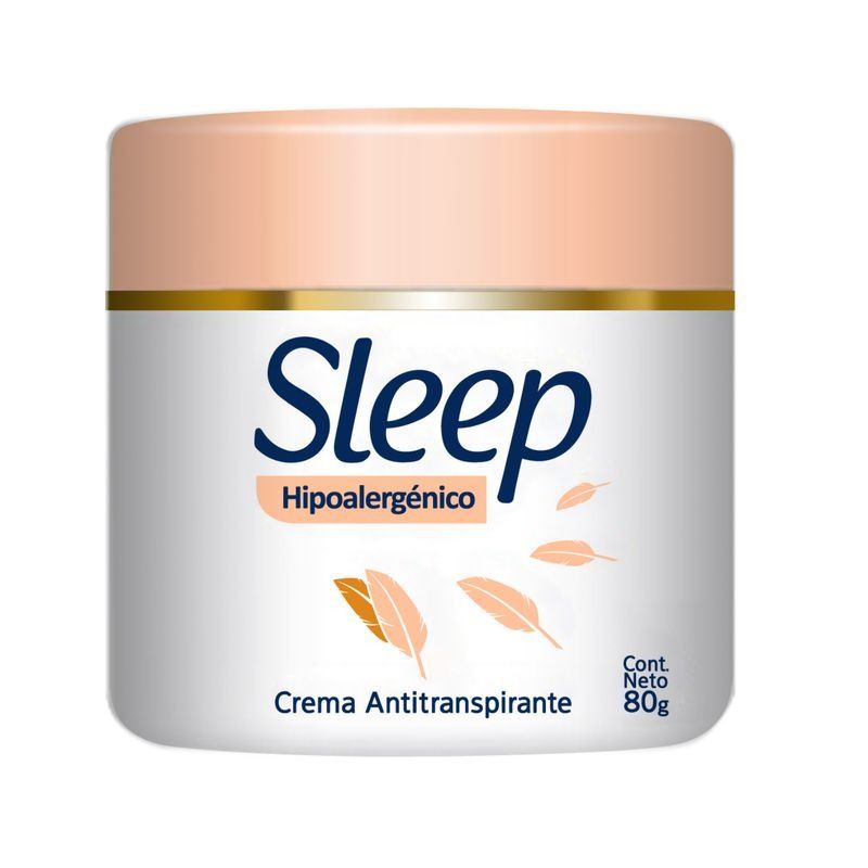 Sleep Desodorante En Crema Piel Sensible X 80 Gr