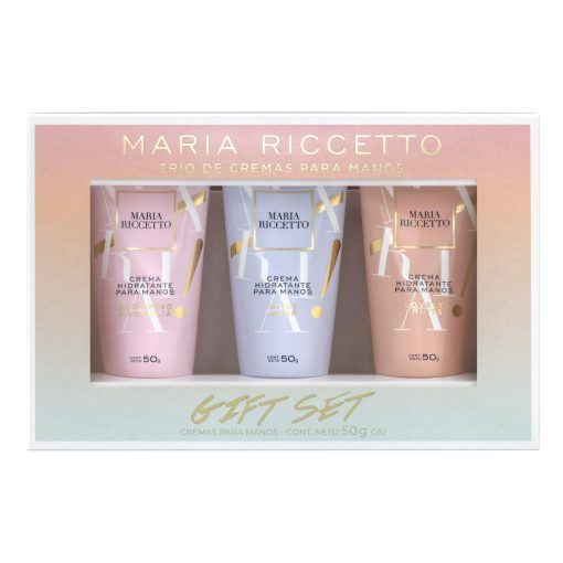 Estuche Maria Riccetto C/tres Crema De Manos
