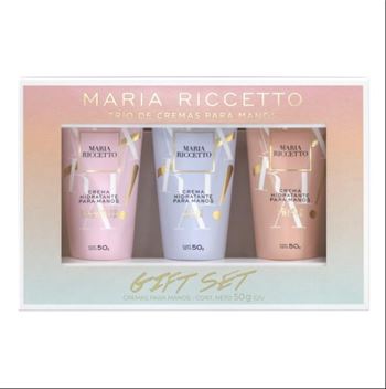 Set Maria Riccetto Crema De Manos 3 Tipos