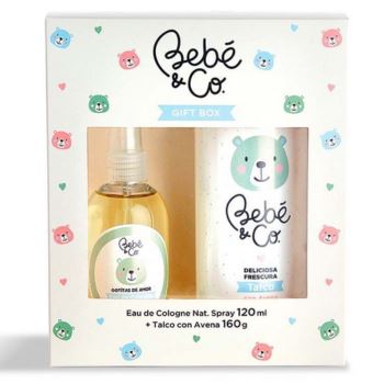 Estuche Bebe&co (colonia X 120 Ml + Talco Avena X 160 Gr)
