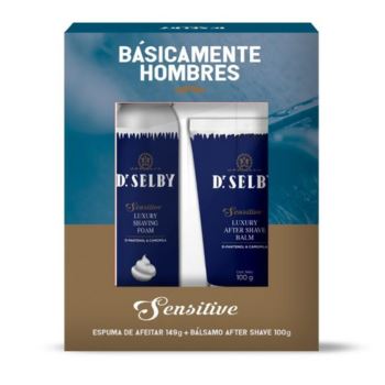 Estuche Basicamente Sensitive (espuma + Balsamo After Shave)